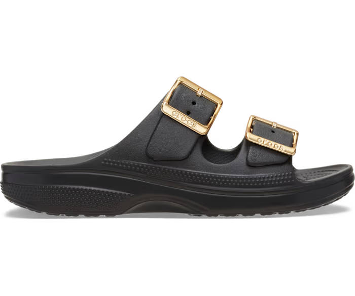 Damen Metallic Schnalle Saturday Sandale 1