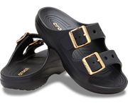 Damen Metallic Schnalle Saturday Sandale 2