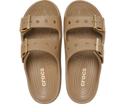 Damen Metallic Schnalle Saturday Sandale 3
