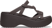 Damen Metallic Schnalle Saturday Sandale 8