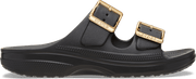 Damen Metallic Schnalle Saturday Sandale 7