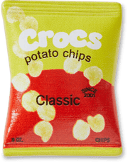 Gelb Rot Chip Tasche 1