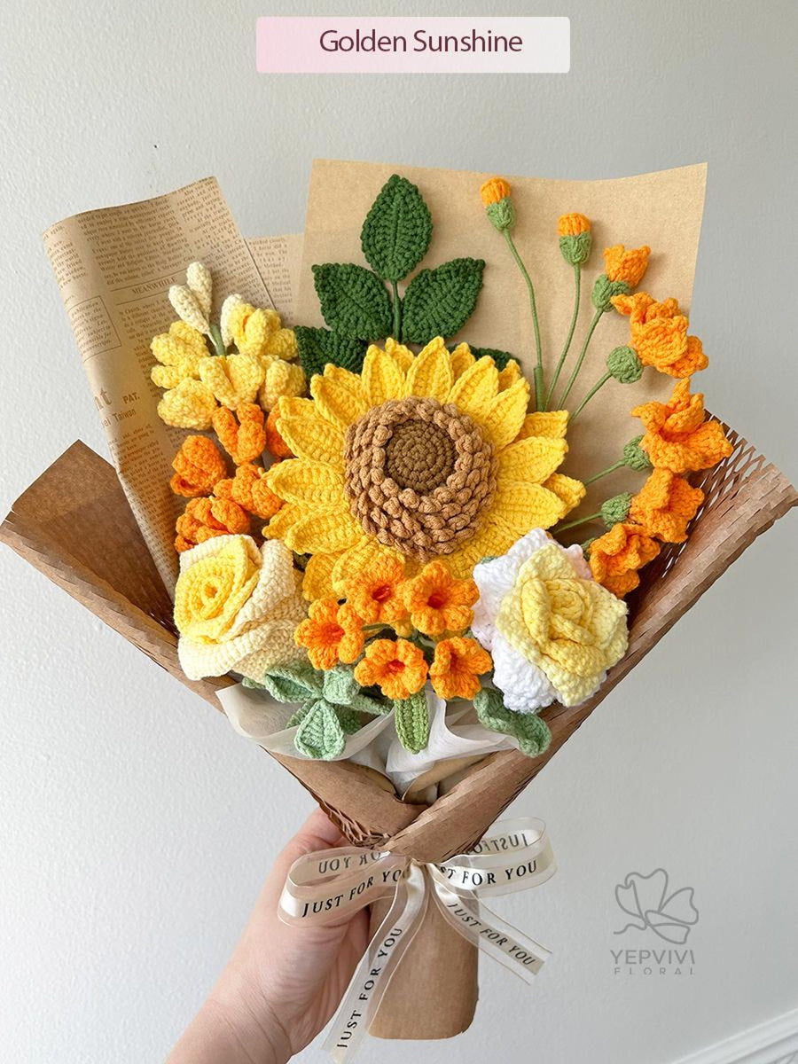 Blumenstrauß-Set in 10 Ausführungen