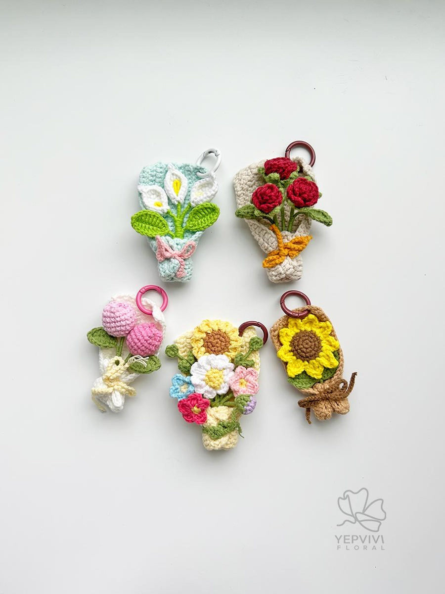 Blumenstrauß-Anhänger